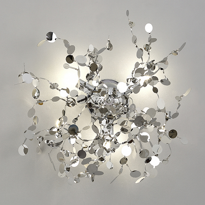 Светильник Crystal Lux GARDEN AP-PL3 D400 CHROME