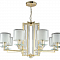 Люстра Crystal Lux NICOLAS SP-PL8 GOLD/WHITE